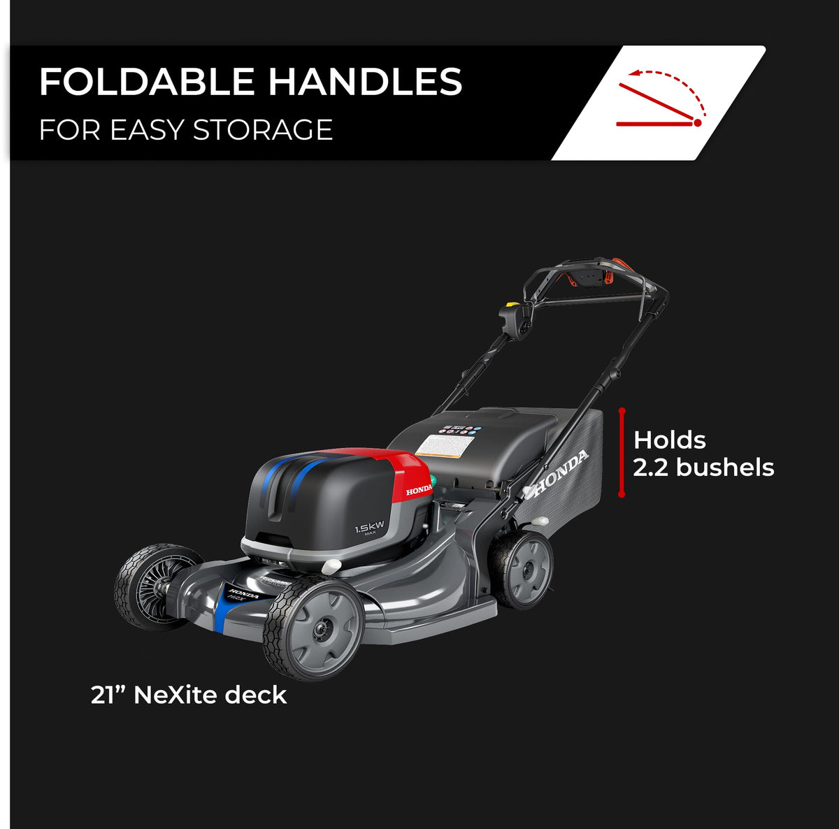 Honda HRX-BE 21-Inch Walk Behind Battery Powered Lawn Mower (HRX217YXBEXA6)