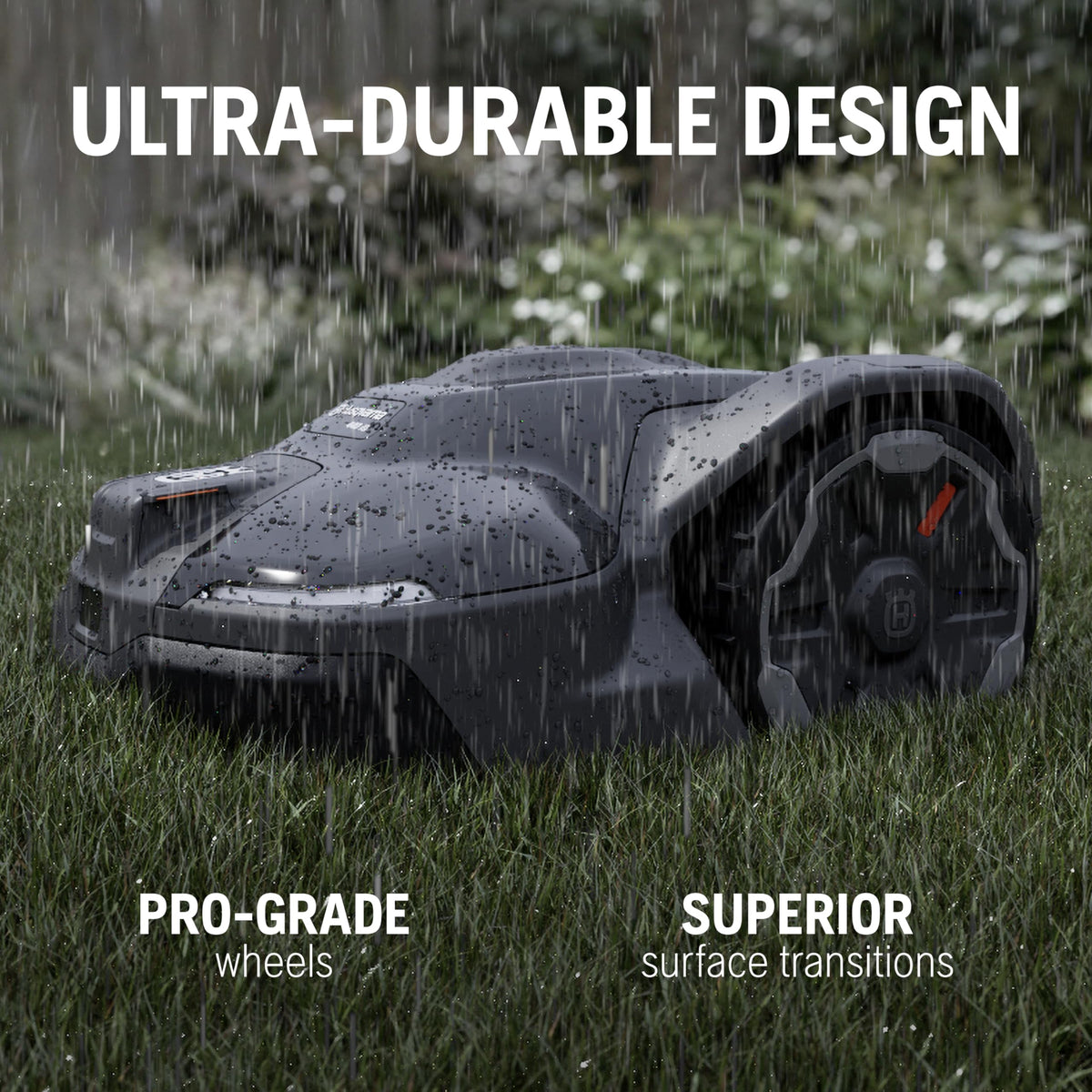 Husqvarna 410iQ ½ Acre Wire-Free, 45% Slope, app Based, Robot Lawn Mower