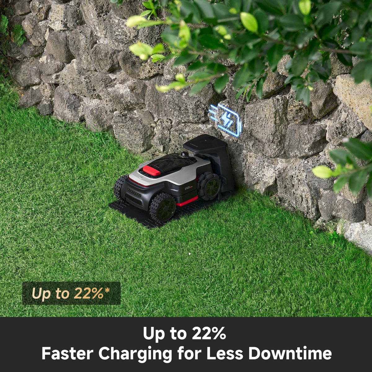 (Upgraded) DREAME A3 AWD 1000 LiDAR Robot Lawn Mower, 45-Min Fast Charge
